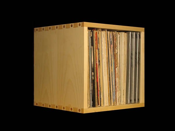 record album storage ideas